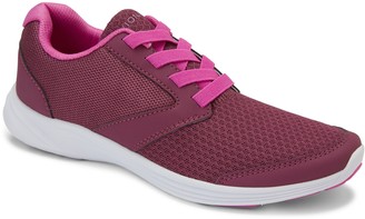 vionic mesh gored sneakers
