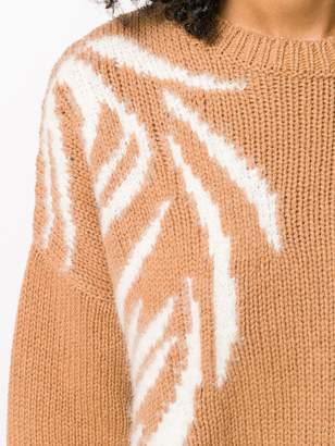 Alysi embroidered detail jumper