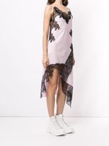 Thumbnail for your product : Marques Almeida Lace Neckline Slip Dress