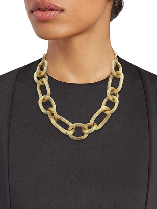 Lizzie Fortunato 18K Goldplated Bronze Smoke Collar Necklace