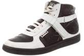 Thumbnail for your product : Chanel Leather High-Top Sneakers