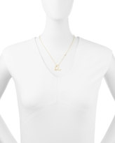 Thumbnail for your product : Lana 14k Gold Initial Letter Necklace, Q