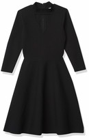 Thumbnail for your product : Milly Women's Cut Out Collar Flare Dress
