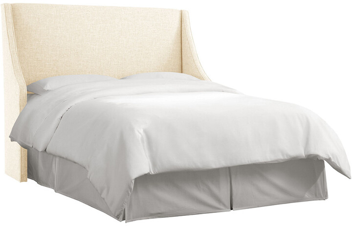 Skyline Furniture Swoop Arm Wingback Bed