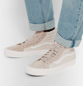 Thumbnail for your product : Vans Og Sk8-hi Lx Leather-trimmed Suede And Canvas High-top Sneakers