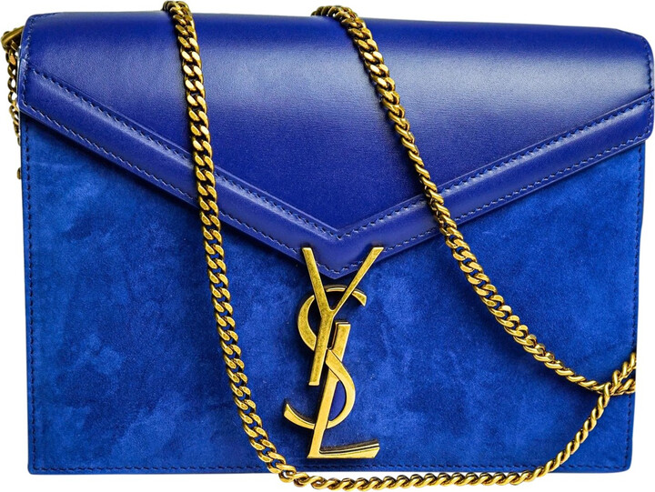 Saint Laurent Cassandra leather crossbody bag ShopStyle