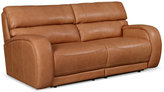Thumbnail for your product : Damon Leather Reclining Sofa, Power Recliner 82"W x 39"D x 38"H