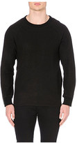 Thumbnail for your product : BLK DNM Crew neck zip detail sweater - for Men
