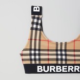 Thumbnail for your product : Burberry Childrens Logo Print Vintage Check Bikini