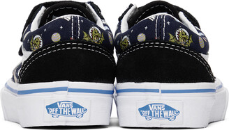 Vans Kids Black Old Skool V Little Kids Sneakers