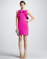 Thumbnail for your product : Diane von Furstenberg Pandora Ruffled Sheer-Back Dress