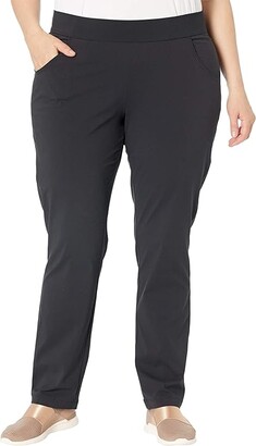 Columbia Plus Size Anytime Casual Pull-On Pants (Black) Women's Casual Pants  - ShopStyle