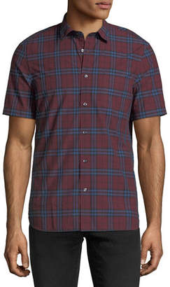 Burberry Alexander Check Short-Sleeve Sport Shirt