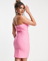 Thumbnail for your product : Vesper mini dress in bright pink