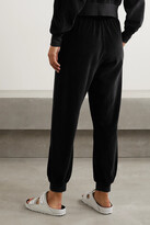 Thumbnail for your product : SUZIE KONDI Cotton-blend Velour Track Pants - Black