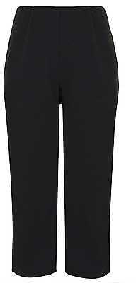Yours Clothing YoursClothing Plus Size Womens Ladies Trousers Bottom Bootleg Stretch