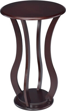 Cherry Round Accent Table with Top