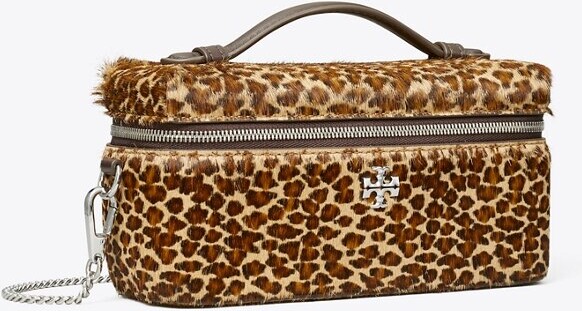 Kira Calf Hair Vanity Case