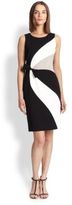Thumbnail for your product : Paule Ka Patterned Sleeveless Dress