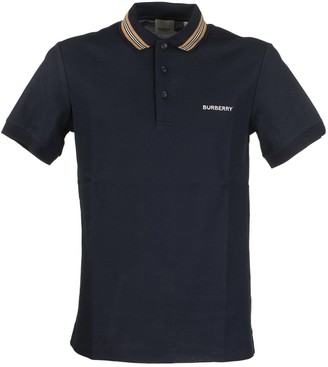 black burberry polo mens