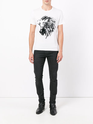 Just Cavalli lion print T-shirt