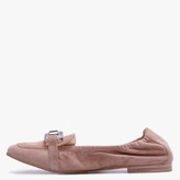 Thumbnail for your product : Kennel + Schmenger Nina Beige Suede Perspex Trim Loafers