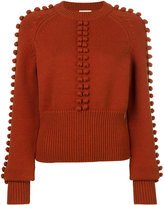 Chloé - pompom knit sweater 