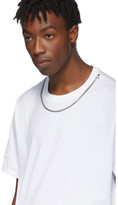 Thumbnail for your product : Neil Barrett White Travel Jersey Necklace T-Shirt