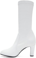 Thumbnail for your product : A Plan Application A-Plan-Application White Low Stretch Boots