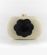 Thumbnail for your product : Serpui Marie Olive Camelia Clutch
