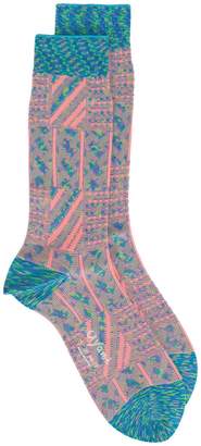 Ayame grater patterned socks