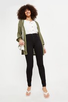 Thumbnail for your product : Dorothy Perkins Women's Tall Khaki Long Line Cardigan - S