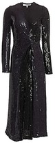 Thumbnail for your product : Galvan Sequined Pinwheel A-Line Midi Gown