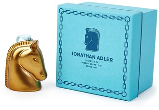 Jonathan Adler Gold Horse Head Ornament