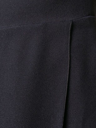 Emporio Armani Short-Sleeved Round-Neck Dress