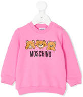 Thumbnail for your product : Moschino Kids bear print sweatshirt