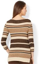 Thumbnail for your product : Lauren Ralph Lauren Striped Boatneck Sweater