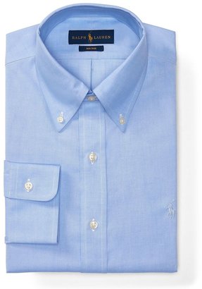 Polo Ralph Lauren Non-Iron Standard Fit Button-Down Collar Solid Oxford Dress Shirt
