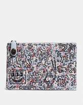 Thumbnail for your product : Coach X Keith Haring Turnlock Pouch 26