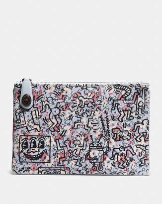 Coach X Keith Haring Turnlock Pouch 26