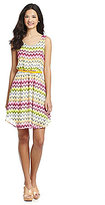 Thumbnail for your product : Freeway Multi-Color Chevron Dress