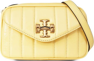 Kira Chevron Small Convertible Bag - Tory Burch - Leather - Desert Dune  Beige Pony-style calfskin ref.953948 - Joli Closet
