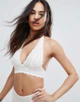 Thumbnail for your product : Free People Galloon Lace Halterneck Bra