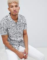 Thumbnail for your product : ASOS EDITION regular fit sequin geo shirt in silver