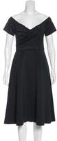Thumbnail for your product : Saloni Short Sleeve Midi Dress