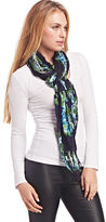 Thumbnail for your product : Wet Seal Floral Print Fringe Scarf