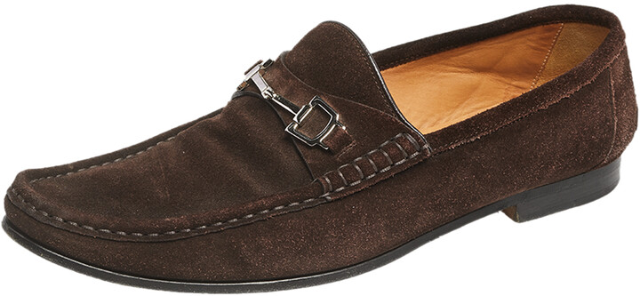 Gucci Suede Loafers Men | Shop the world's largest collection of fashion |  ShopStyle UK