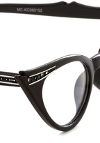 Thumbnail for your product : Cat Eye See Eye to Cat-Eye Glasses in Black