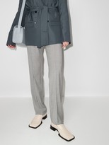 Thumbnail for your product : BROGGER Ebba straight leg wool trousers