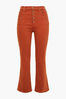 Thumbnail for your product : J Brand Lillie High-rise Kick-flare Jeans